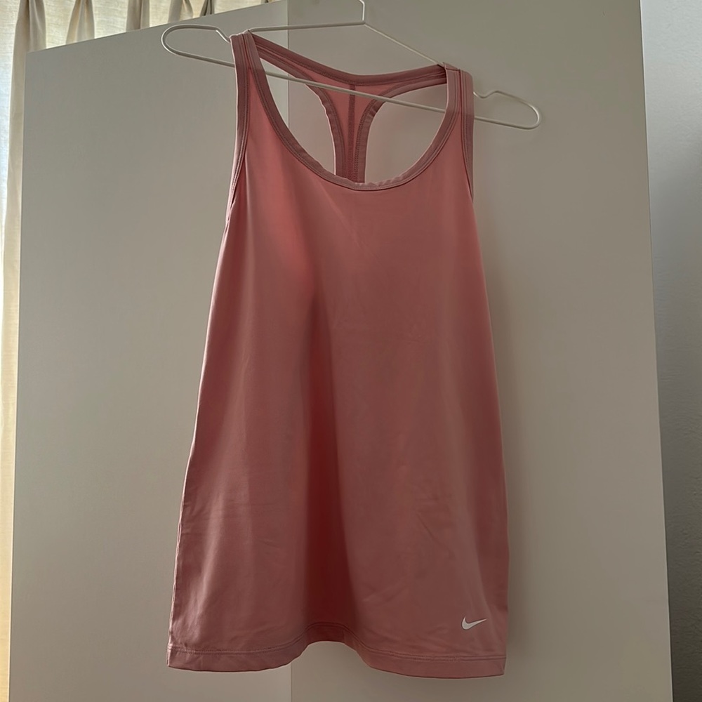 NIKE | baby pink  dri-fit tank